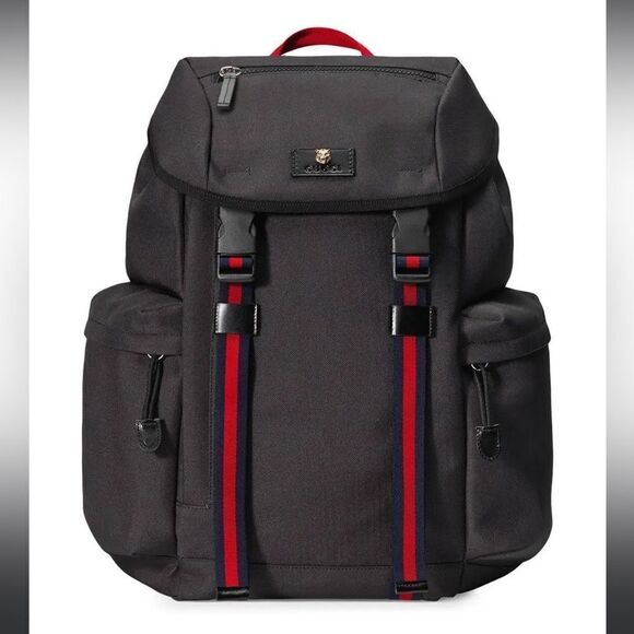 Gucci Men's Black Techno Canvas Techpack - Picture 2 of 4